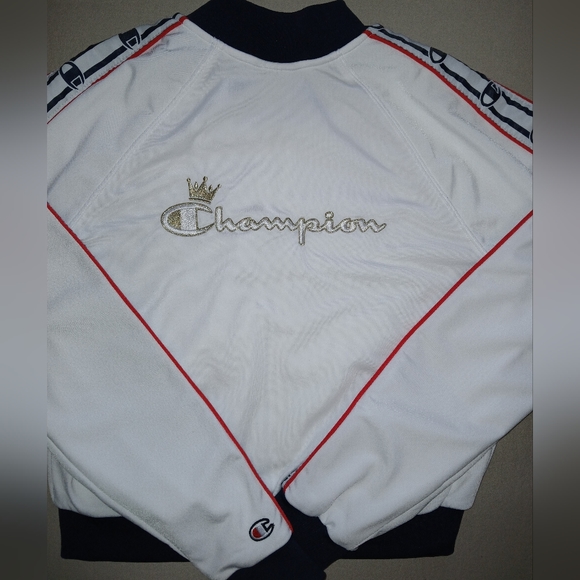 NWOT Champion Women's (M) Crown "C" Logo Full Zip Track Jacket. - Picture 3 of 6